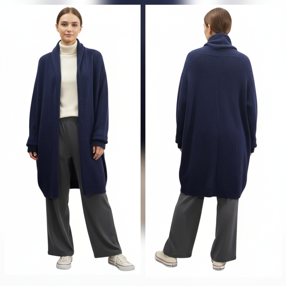 The Row Elado Cashmere & Silk Long Cardigan Size S/M/L/XL - Picture 3 of 11
